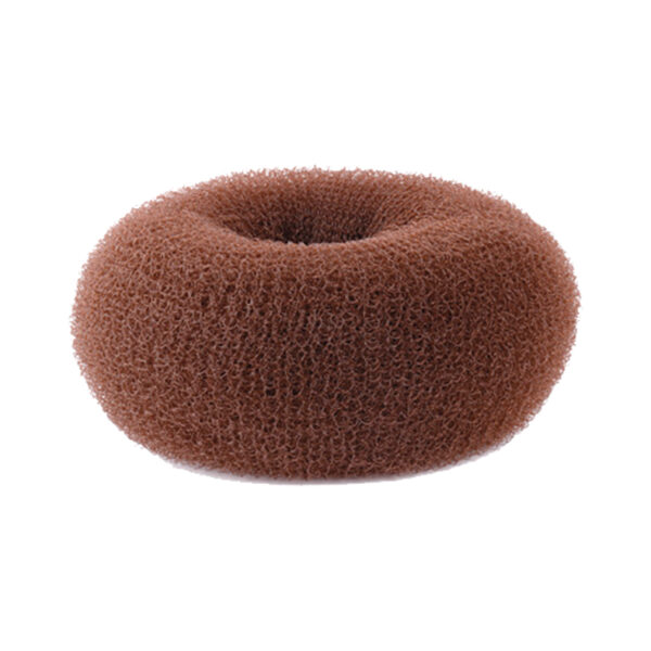 Relleno moño donut grande castaño 11 cm